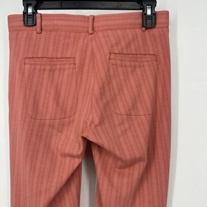 BetaBrand bootcut pants women’s size small petite salmon color stripes